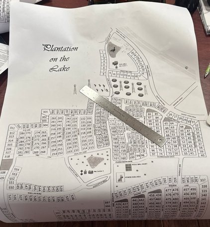 Subdivision lot plan for a new build-out Valley Drilling is permitting