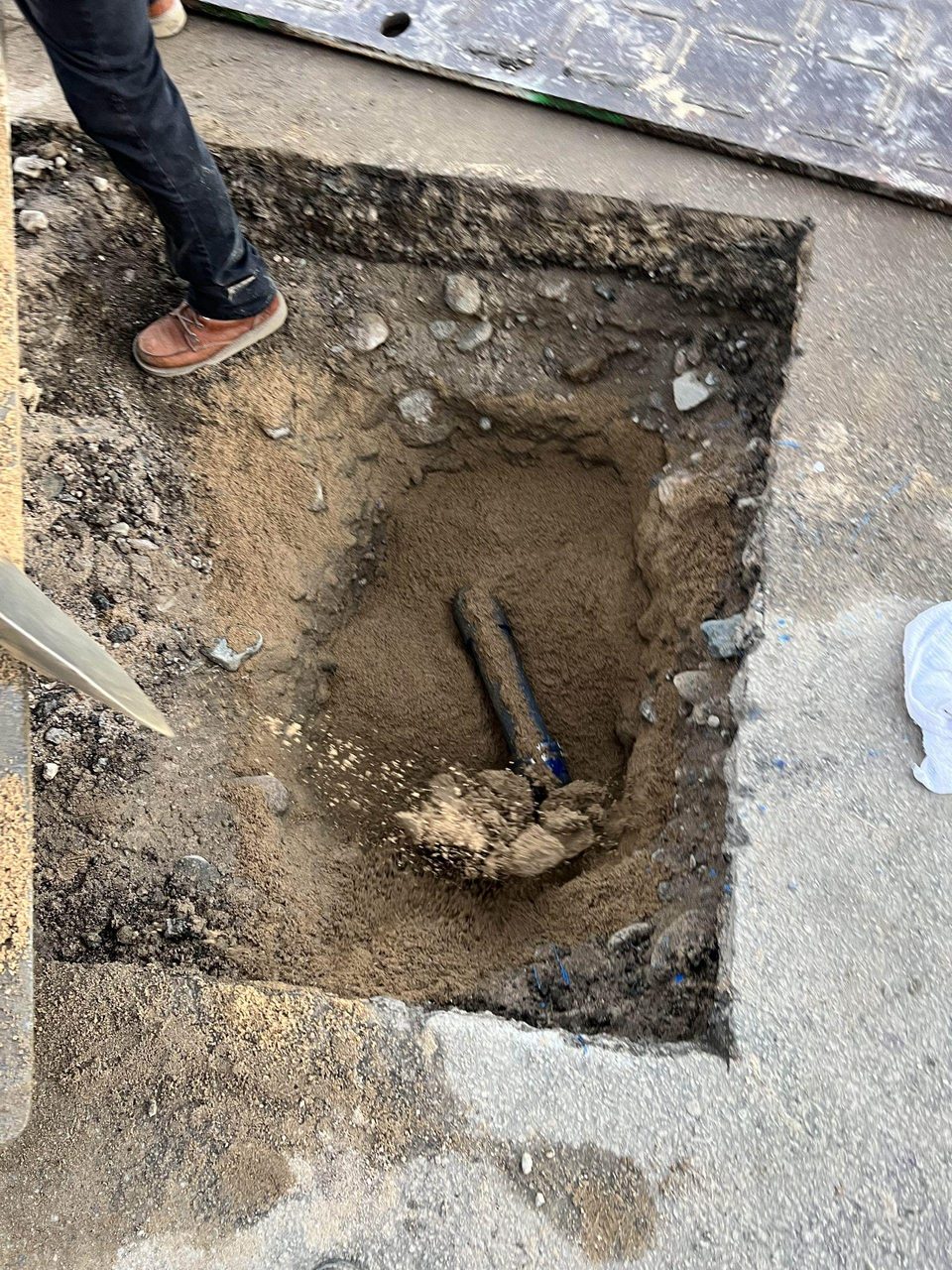 Trench and line work